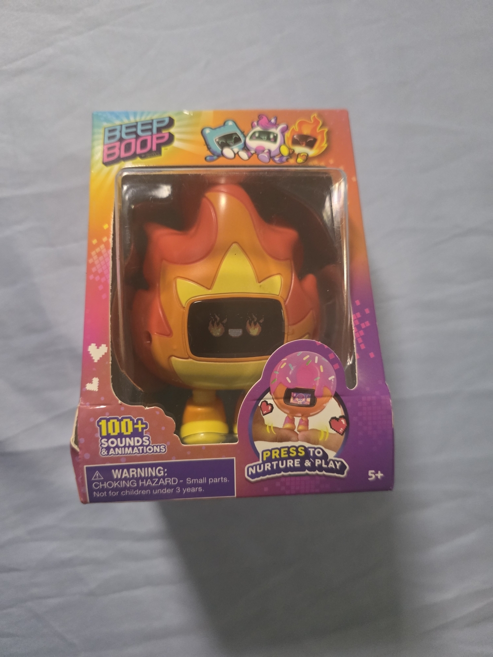 Flame Buddy Interactive Kids Toy - Red & Orange